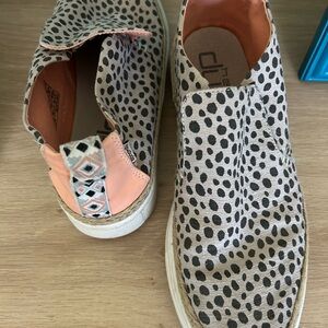 Hey Dude Women's Leopard Print Slip-On Shoes
